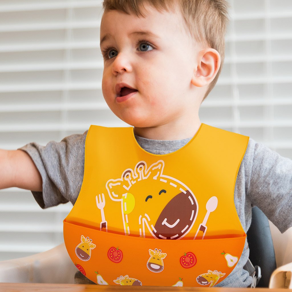 Marcus & Marcus Wide Coverage Silicone Bib