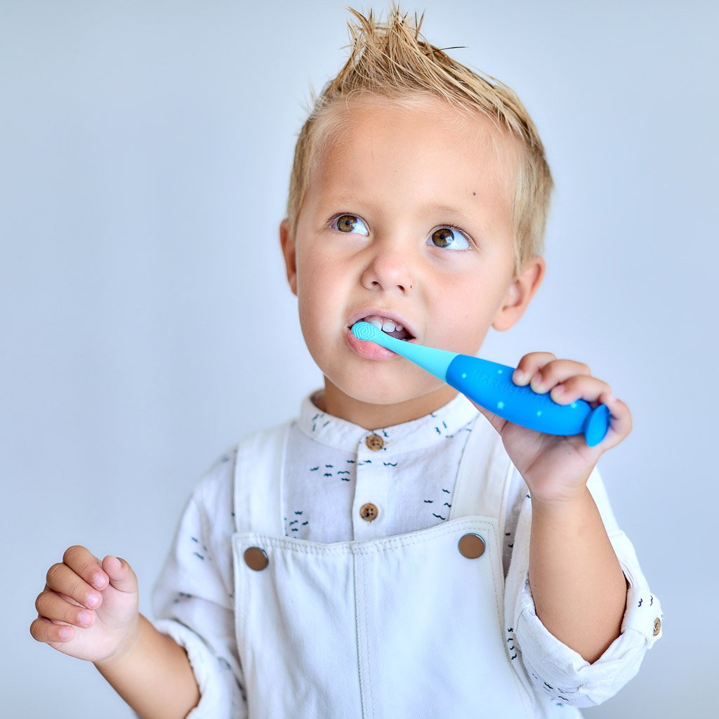 Marcus & Marcus Reusable Toddler Silicone Toothbrush