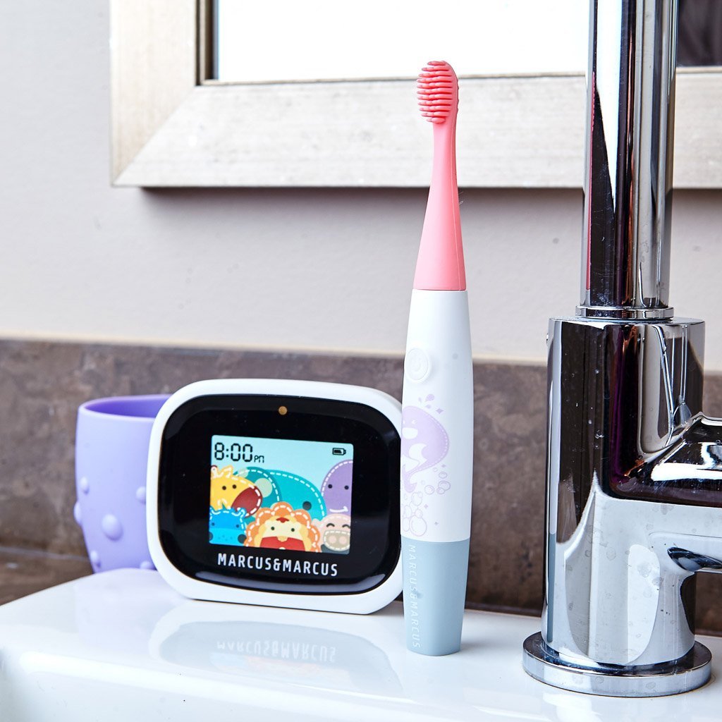 Marcus & Marcus Kids Interactive Sonic Silicone Toothbrush Set