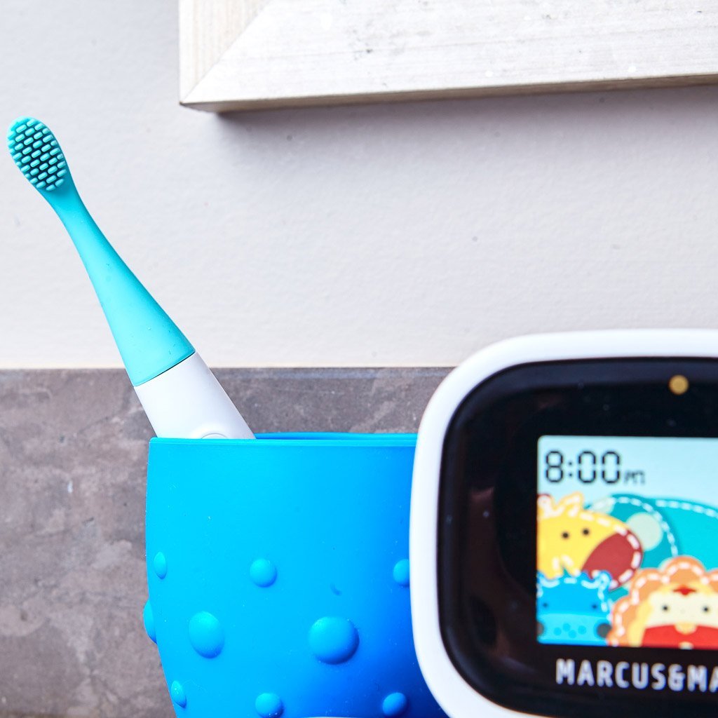 Marcus & Marcus Kids Interactive Sonic Silicone Toothbrush Set