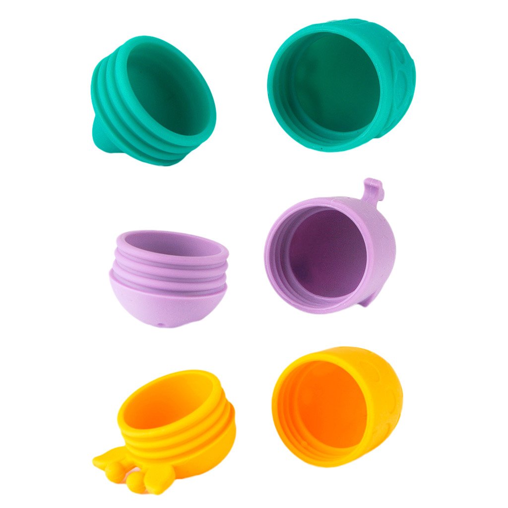 Marcus &amp; Marcus Silicone Bath Toys Character Squirt