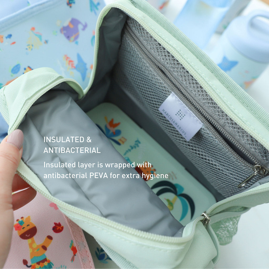 Marcus & Marcus Foldable Insulated Lunch Bag