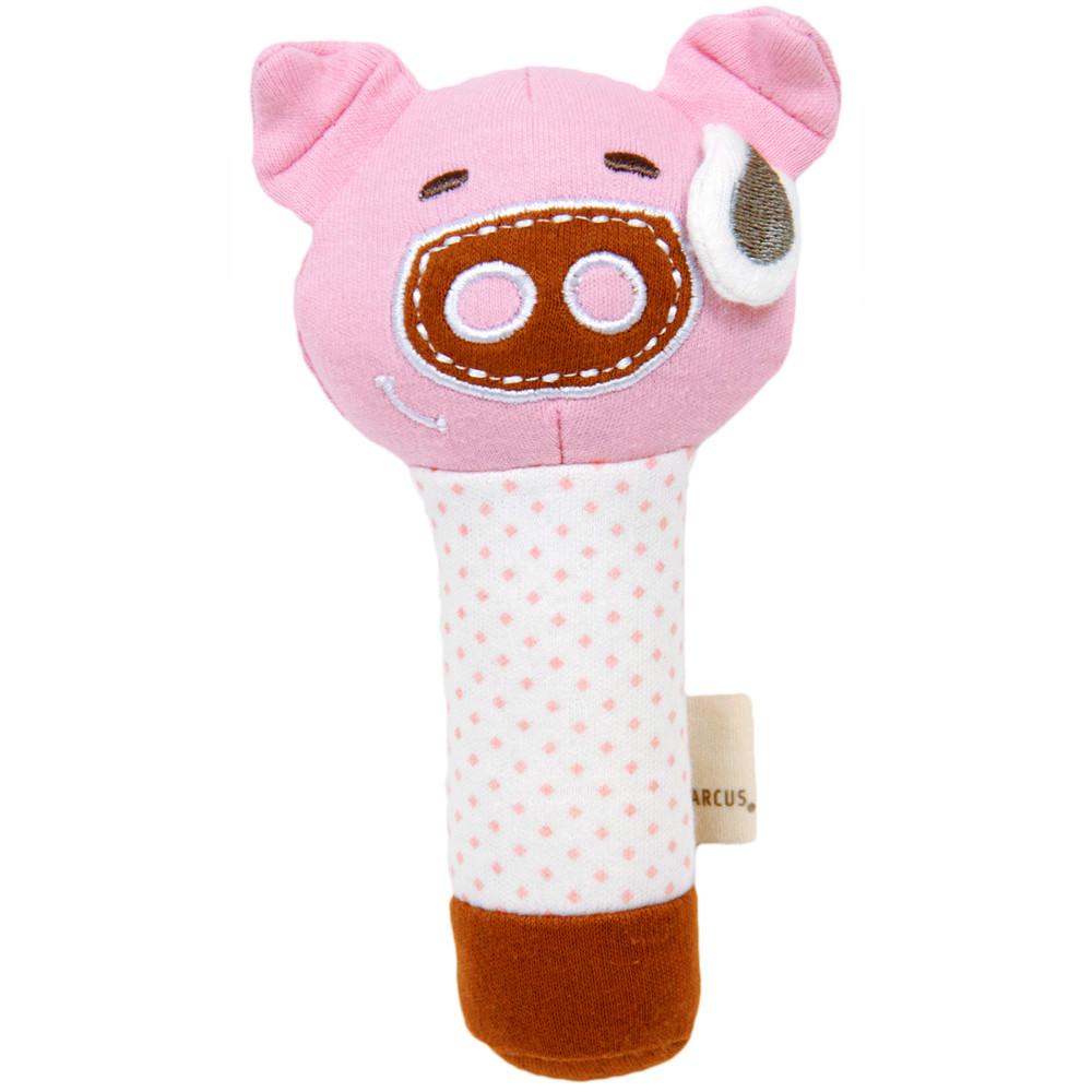 Marcus & Marcus Organic Rattle - Piggy