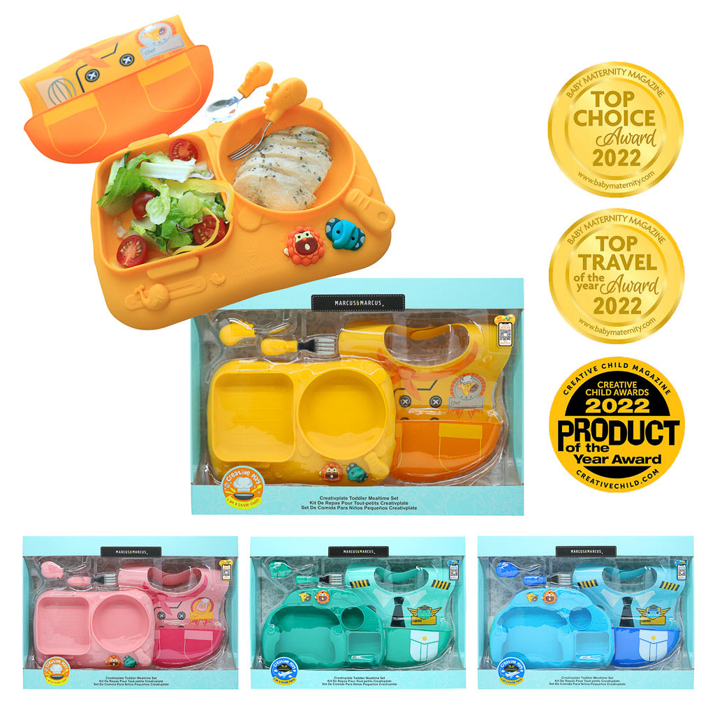 Marcus &amp; Marcus Creativplate Toddler Mealtime Set