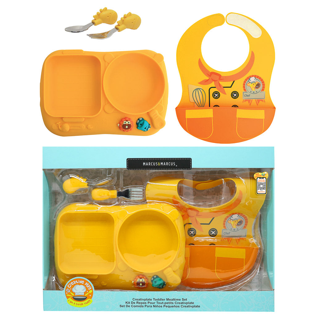 Marcus &amp; Marcus Creativplate Toddler Mealtime Set