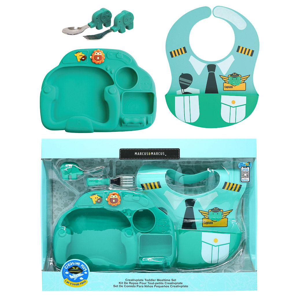 Marcus &amp; Marcus Creativplate Toddler Mealtime Set