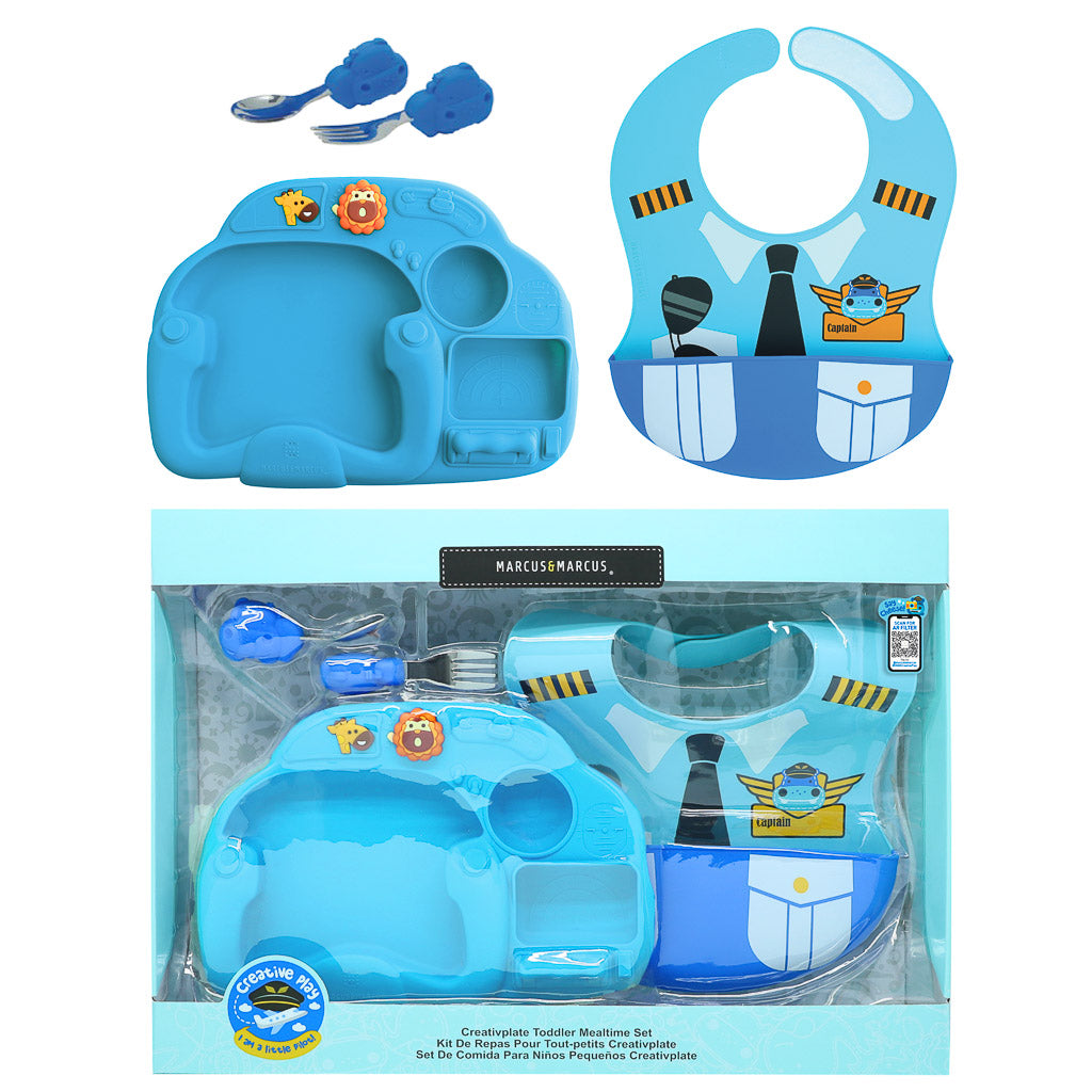 Marcus &amp; Marcus Creativplate Toddler Mealtime Set