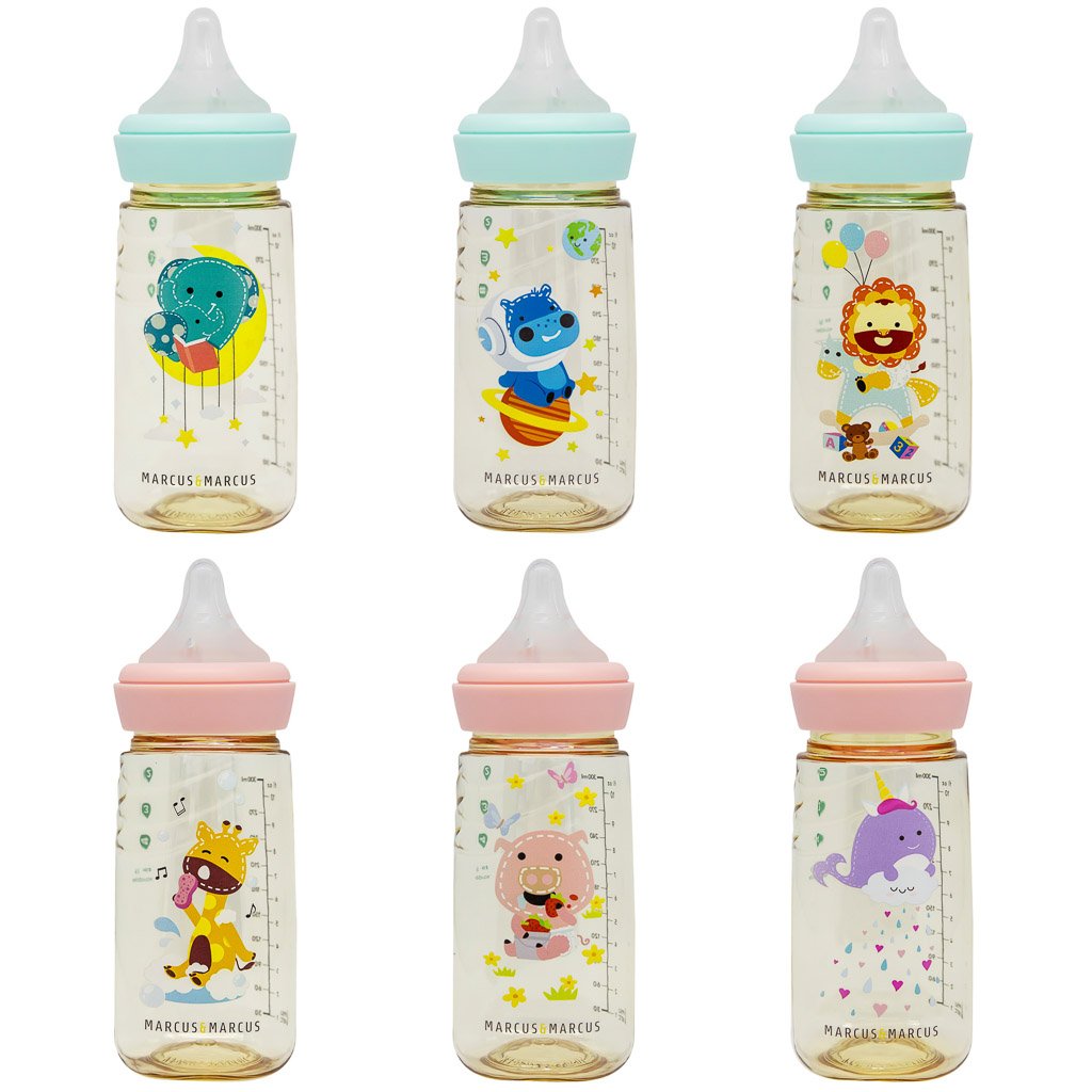 Marcus &amp; Marcus PPSU Transition Feeding Bottle (300ml)